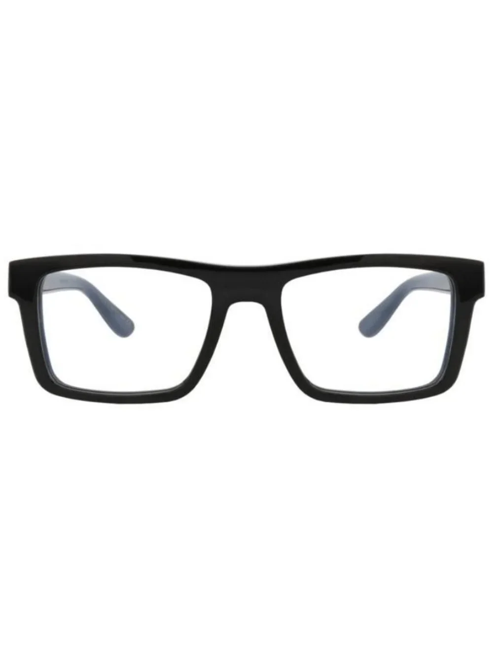 New Saint Laurent Unisex Square/Rectangle Black Black Transparent Fashion Design